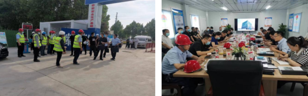 陵城區(qū)公交樞紐項目順利通過綜合大檢查