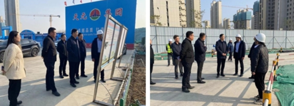 王大山蒞臨德州天衢新區(qū)實驗學校初中部建設項目視察指導