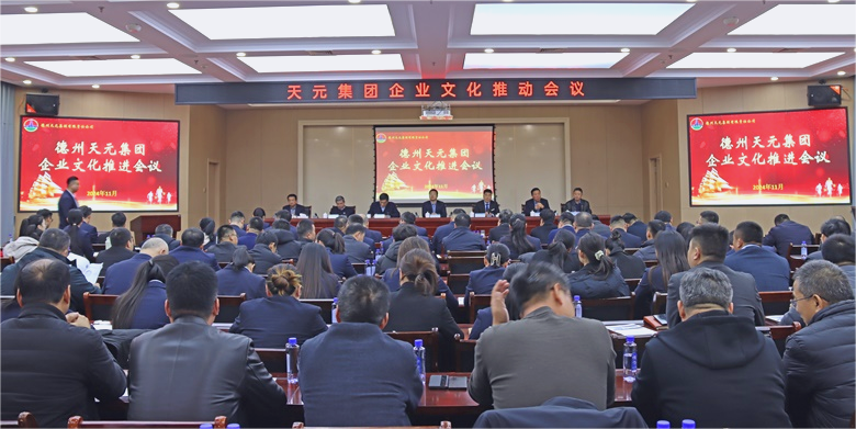 集團公司組織召開企業(yè)文化推動會議