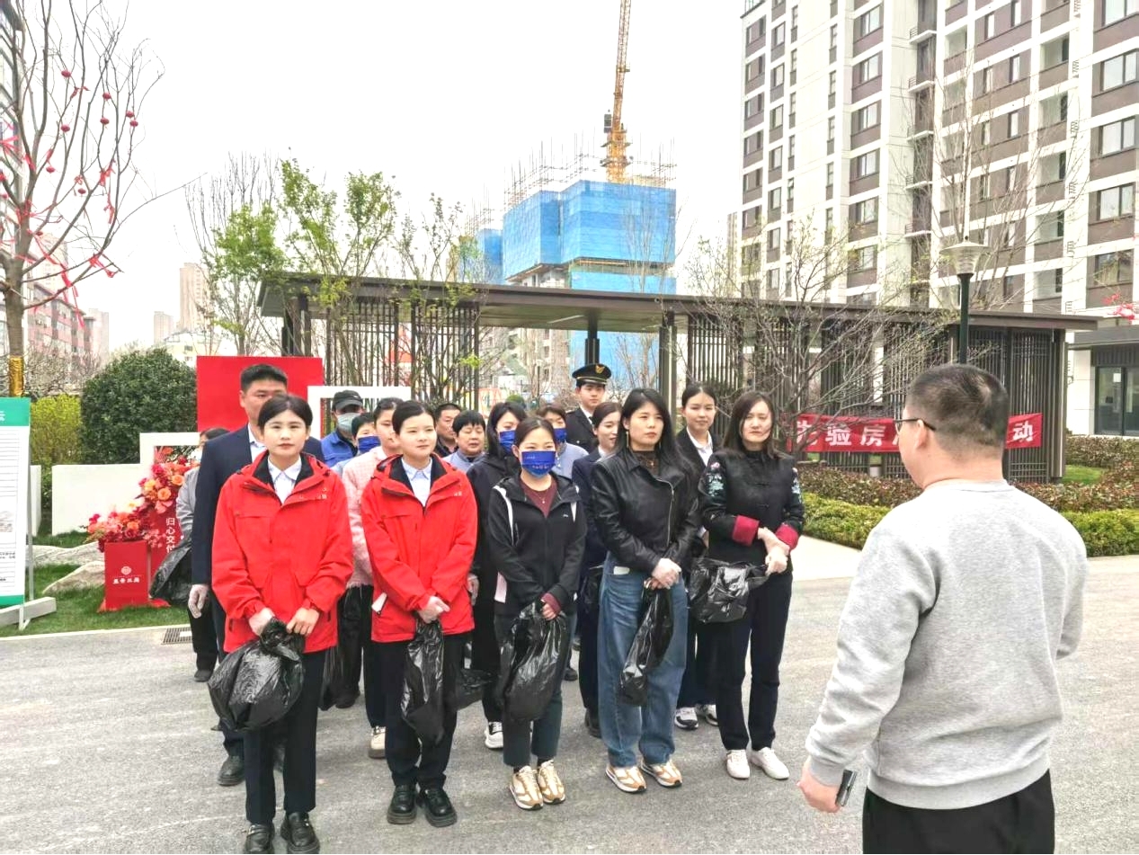 以行動(dòng)詮釋服務(wù)初心，昱景蘭庭項(xiàng)目踐行企業(yè)使命
