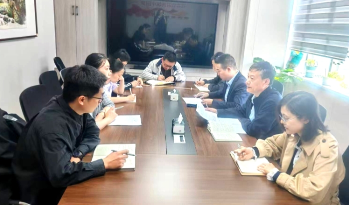 第一建設公司召開4月份重點項目檢查復盤會議